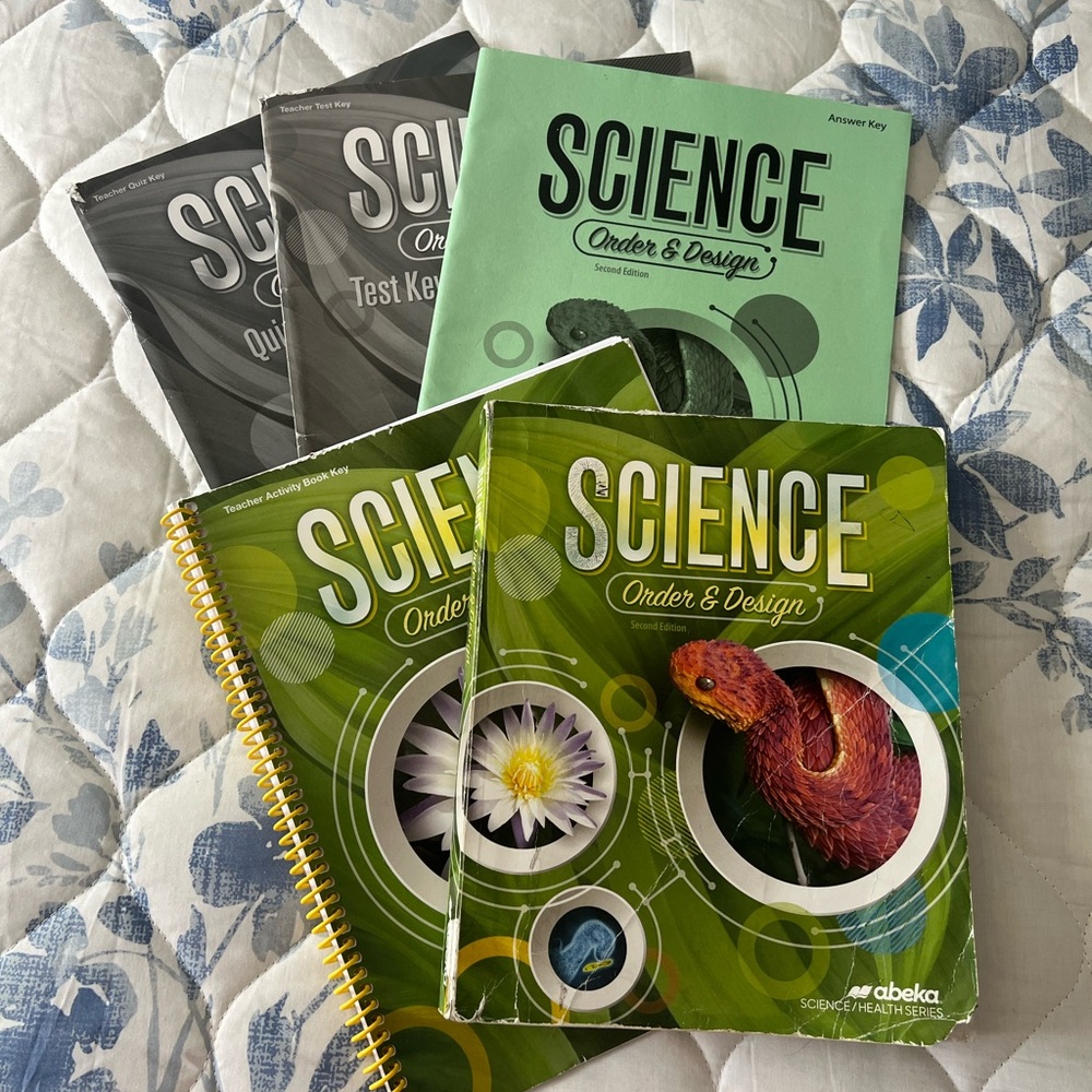 Abeka Science Order & Design 7th Grade